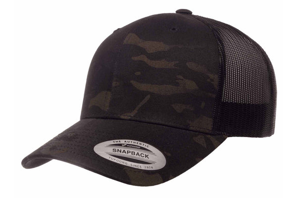 Gorra Trucker 6606MC Multicam Black