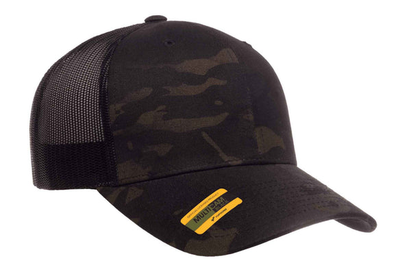 Gorra Flexfit Trucker 6606MC Multicam Black