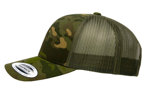 Gorra Trucker 6606MC Multicam Tropic / Green