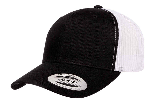 Gorra Trucker Snapback 6606T Black / White