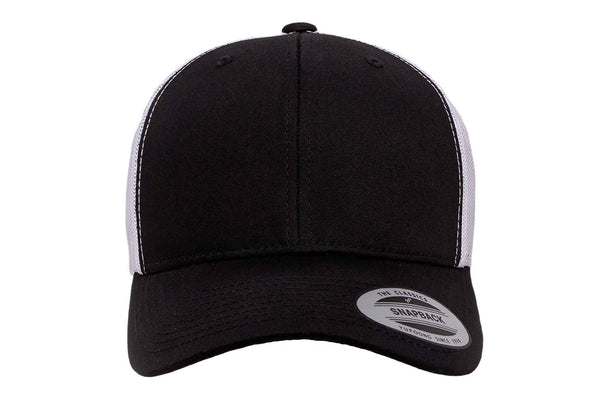 Gorra Flexfit Trucker Snapback 6606T Black / White