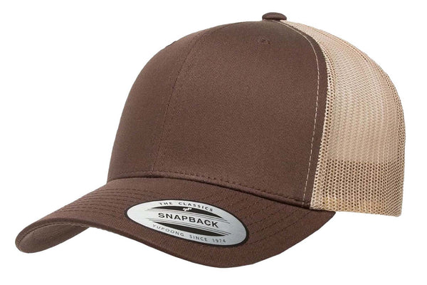 Gorra Trucker Snapback 6606T Brown / Khaki