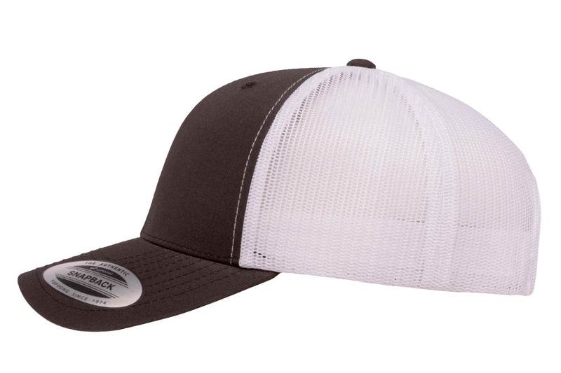 Gorra Trucker Snapback 6606T Charcoal / White