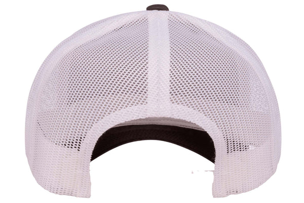 Gorra Flexfit Trucker Snapback 6606T Charcoal / White