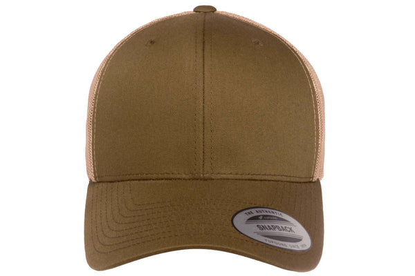 Gorra Trucker Snapback 6606T Moss / Khaki