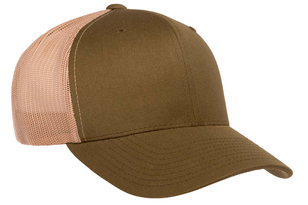 Gorra Flexfit Trucker Snapback 6606T Moss / Khaki