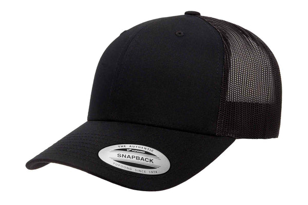 Gorra Flexfit Trucker Snapback 6606 Black