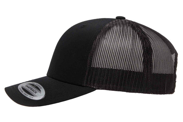 Gorra Flexfit Trucker Snapback 6606 Black