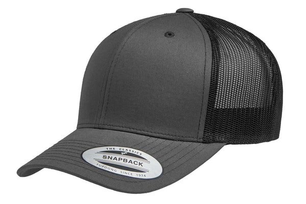 Gorra Trucker Snapback 6606 Charcoal