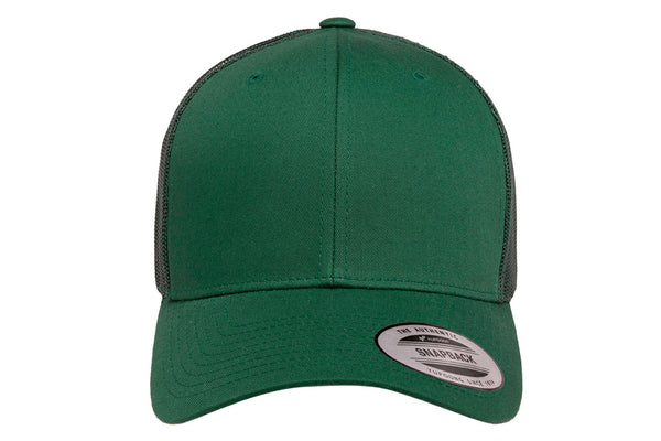 Gorra Flexfit Trucker Snapback 6606 Evergreen