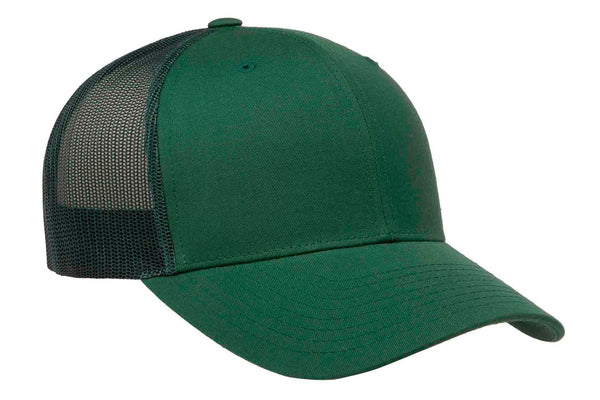 Gorra Flexfit Trucker Snapback 6606 Evergreen